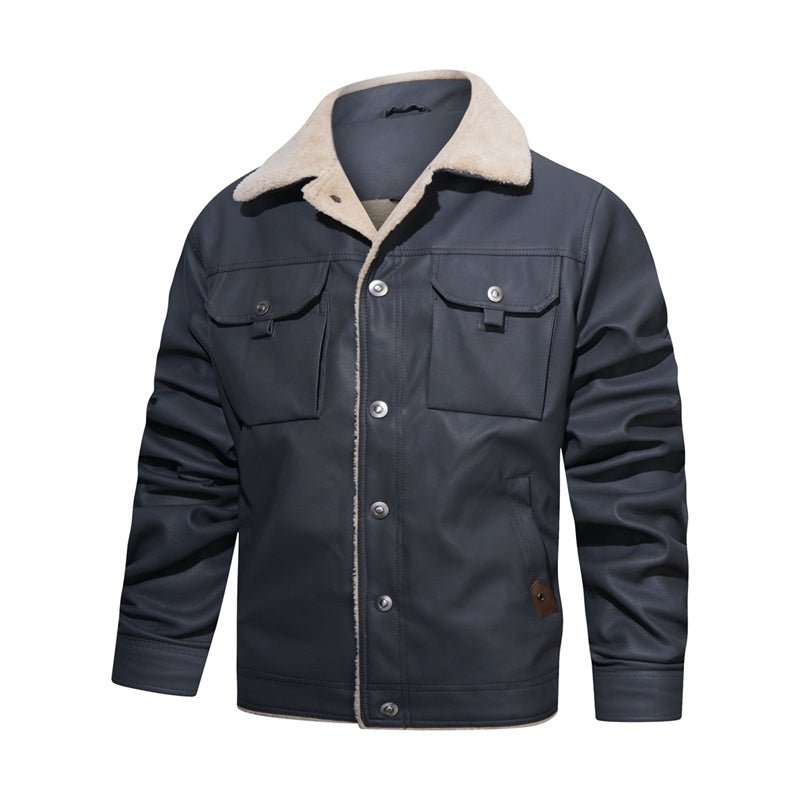 Kevin | Men's Sherpa Collar Casual Jacket